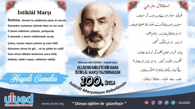 İstiklal Marşı'nın 100.yılı