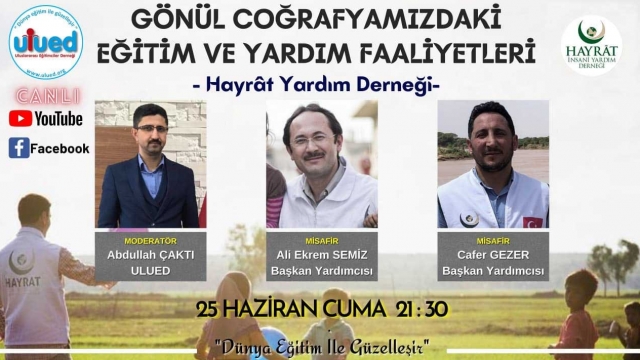 Gönül Coğrafyamızdaki Eğitim Ve Yardım Faaliyetleri