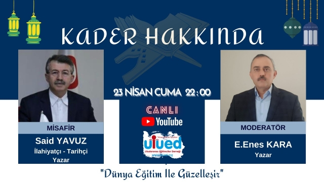 Kadere İman Eden Kederden Emin Olur