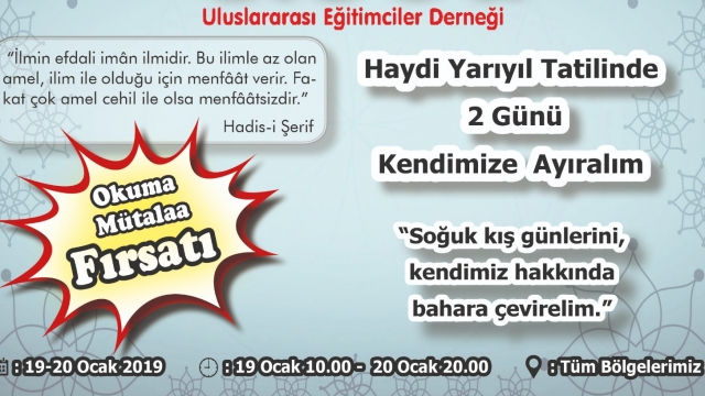 Kışımızı, Kendimiz Hakkında Bahara Çevirelim