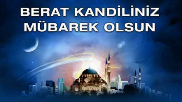 Berat Kandiliniz Mübarek Olsun