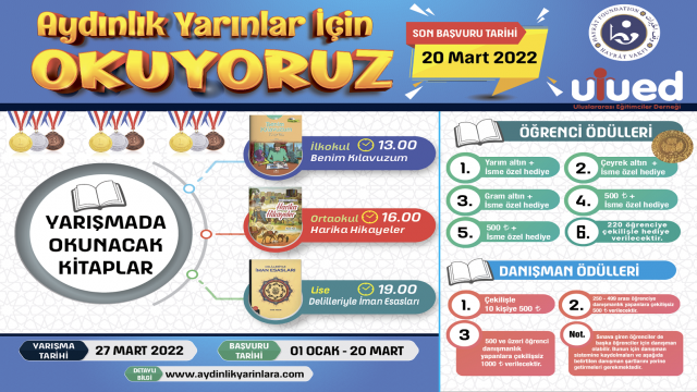 Aydınlık Yarınlara Kitap Okuma Yarışması 2022