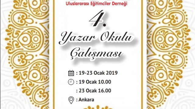 4. Yazarlık Okulu Çalışması